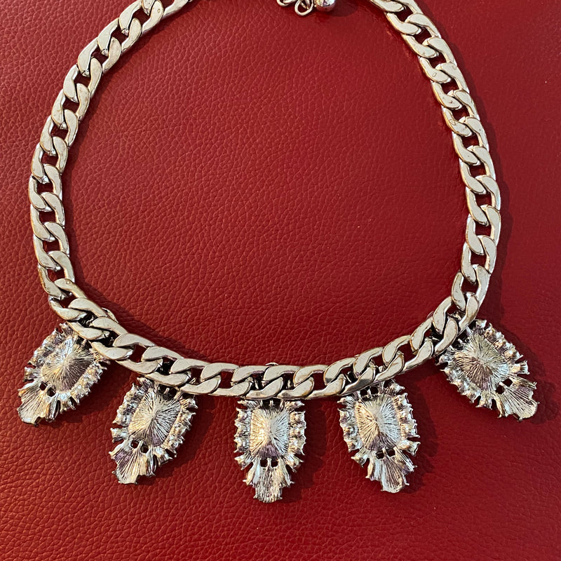 Halskette Collier Modeschmuck aus den 80er Jahren Statementkette