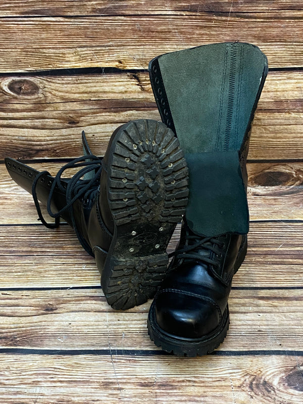 Vintage Stiefel von Undercover –  Gr.43 , schwarzes Leder