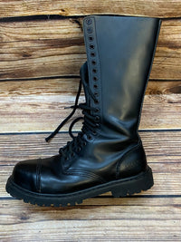 Bottines vintage Undercover – taille 43, cuir noir