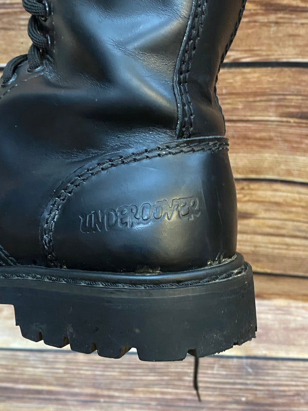 Vintage Stiefel von Undercover –  Gr.43 , schwarzes Leder