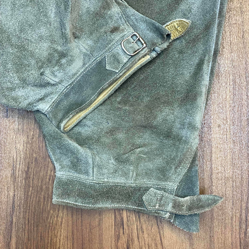 Vintage Trachten-Lederhose für Herren, ca. Größe 50