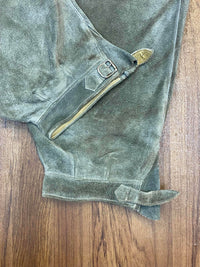 Vintage Trachten-Lederhose für Herren, ca. Größe 50