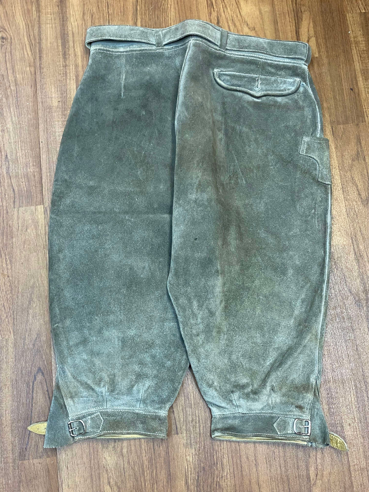 Vintage Trachten-Lederhose für Herren, ca. Größe 50