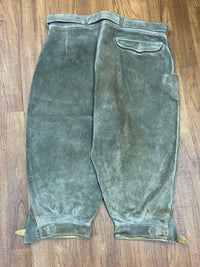 Vintage Trachten-Lederhose für Herren, ca. Größe 50