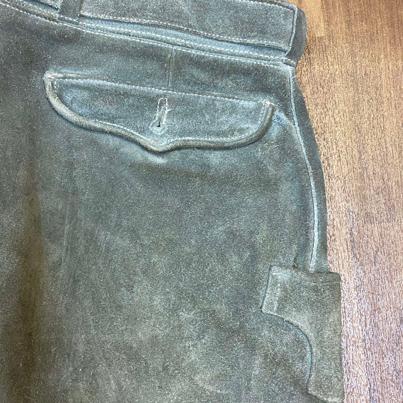 Vintage Trachten-Lederhose für Herren, ca. Größe 50
