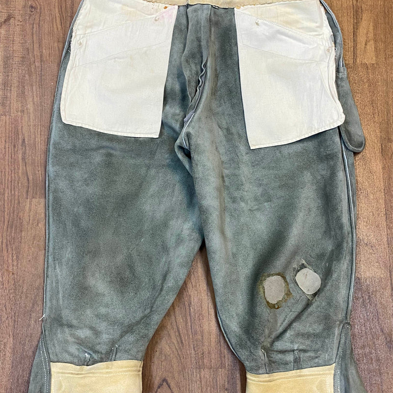 Vintage Trachten-Lederhose für Herren, ca. Größe 50