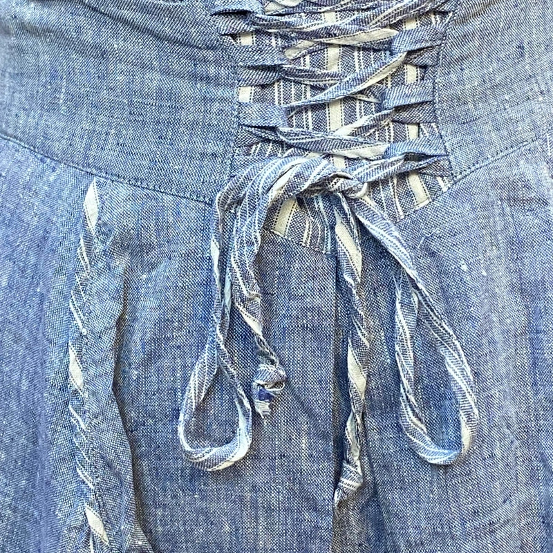 Vintage Trachtenrock mit Spitze und Rüschen