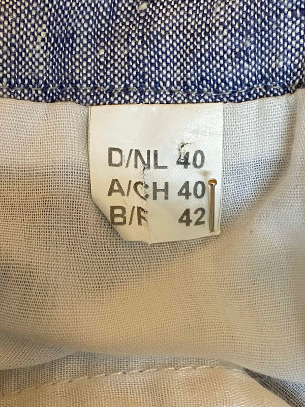Vintage Trachtenrock mit Spitze und Rüschen