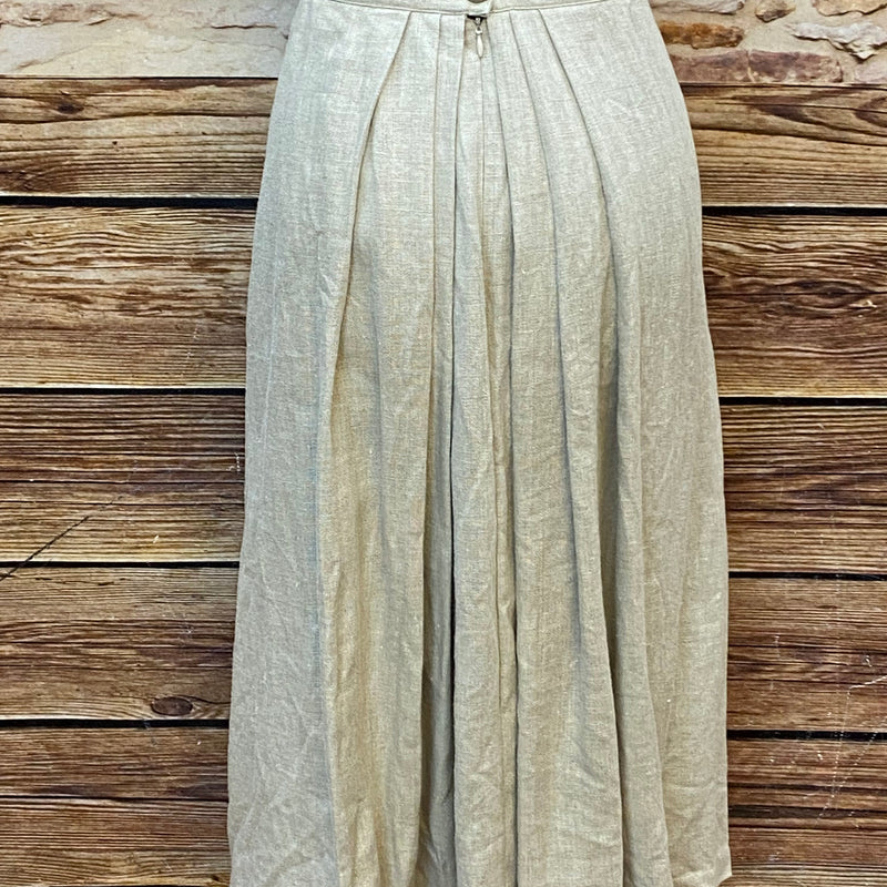 Vintage-Trachtenrock aus 100% Leinen