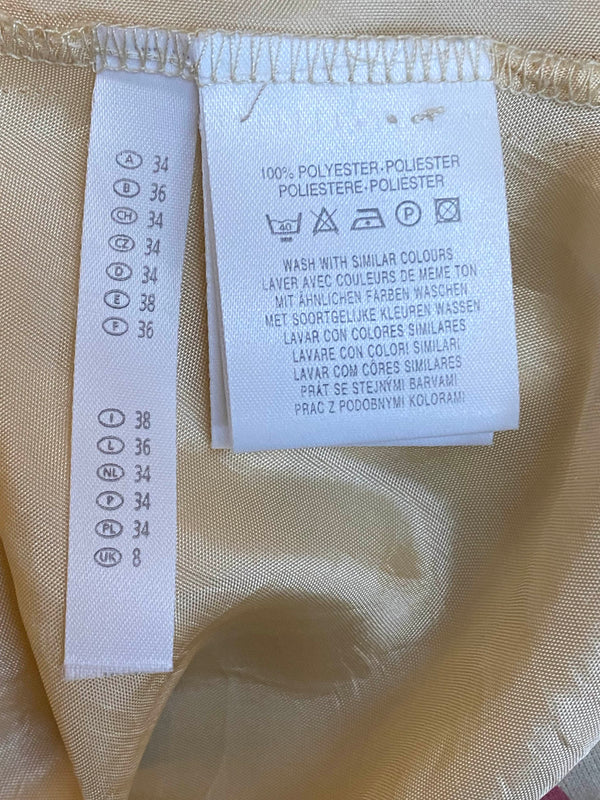 Vintage Trachtenoberteil in Creme Gr.34