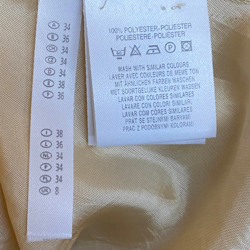 Vintage Trachtenoberteil in Creme Gr.34