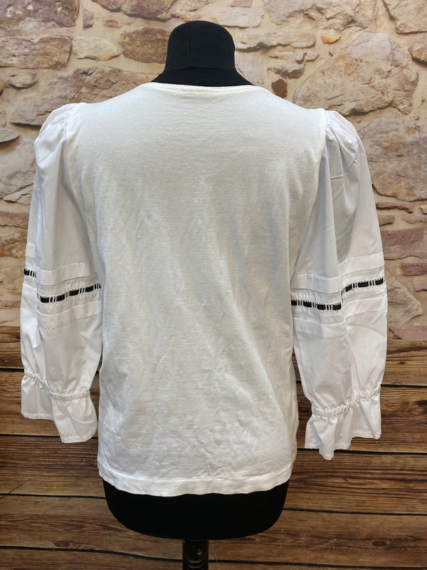 Trachtenshirt für Landhauskleid Gr.40