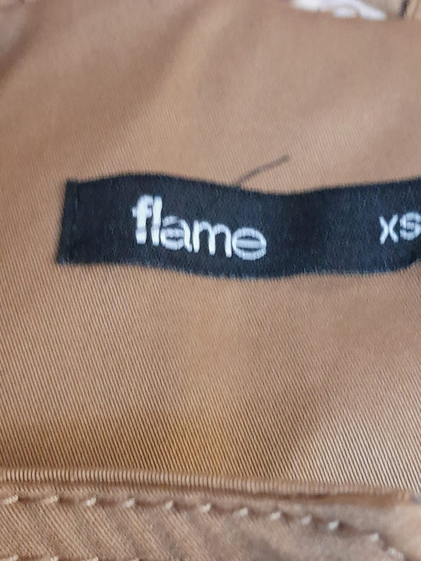 Trench marque Flame taille 34 en beige