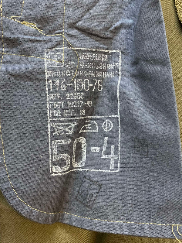 Vintage Sowjet Uniform – Größe 50