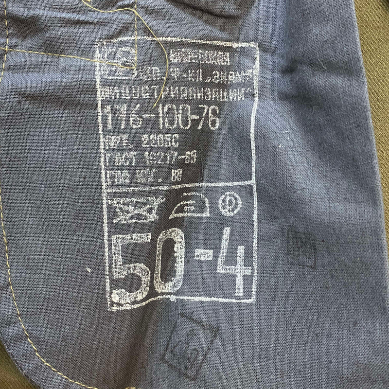 Vintage Sowjet Uniform – Größe 50