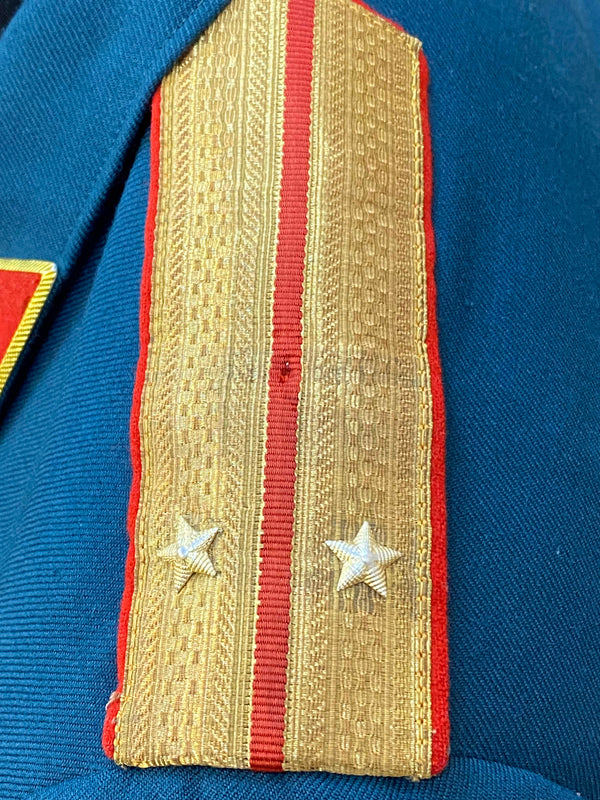 Vintage Uniformjacke Blau – Gr. 50