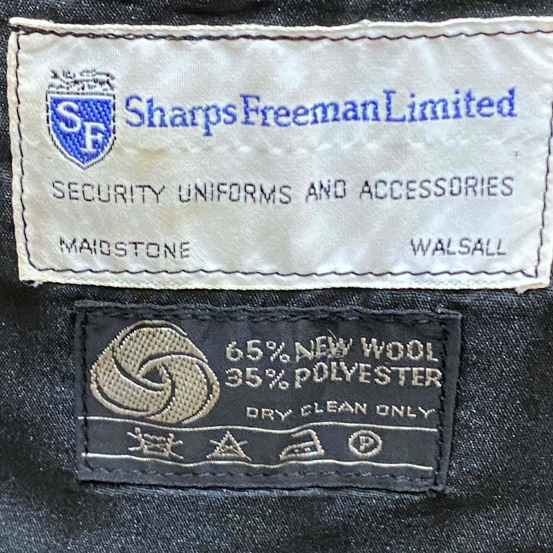 Britische Polizei-Uniformjacke (Sergeant) Größe 50