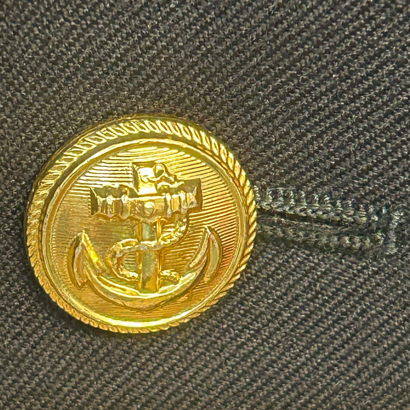 Vintage Marine-Uniformjacke – Größe 28