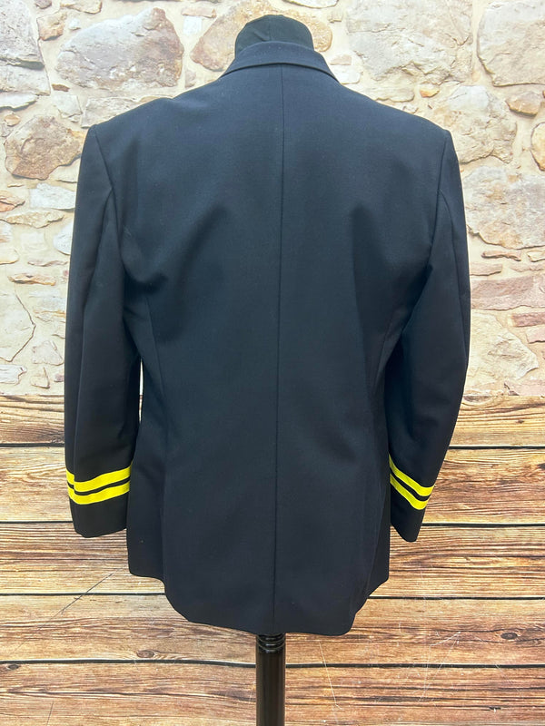 Vintage Marine-Uniformjacke – Größe 28