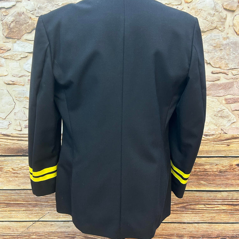 Vintage Marine-Uniformjacke – Größe 28