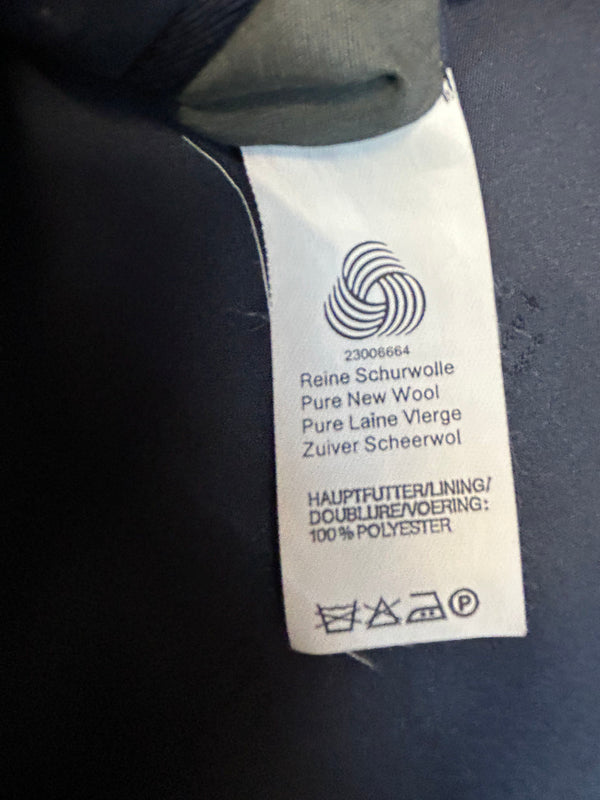 Marine-Offiziersjacke aus Schurwolle – Größe ca. 62