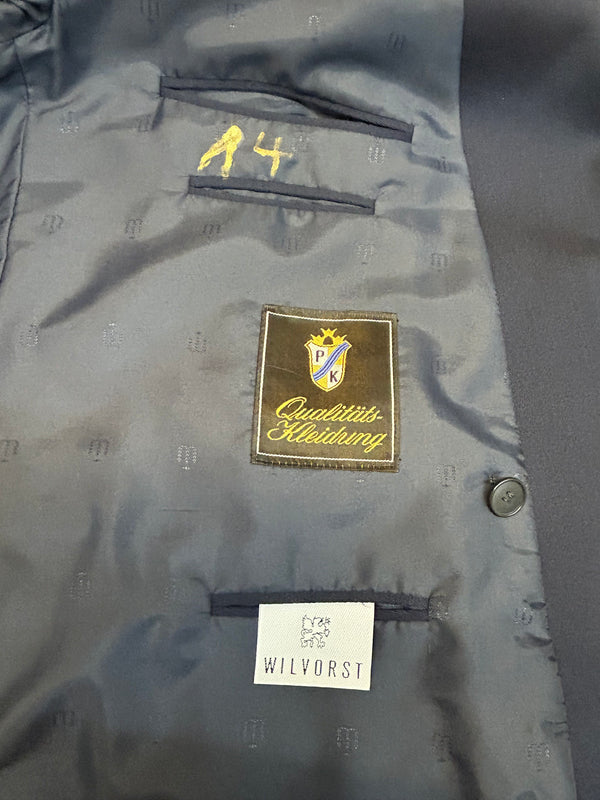 Marine-Offiziersjacke aus Schurwolle – Größe ca. 62