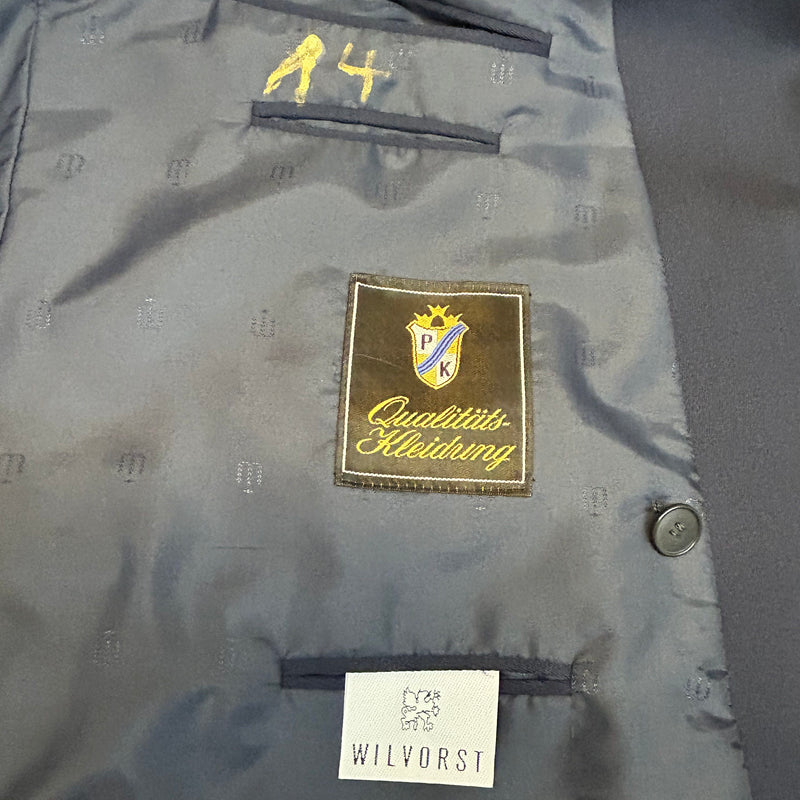 Marine-Offiziersjacke aus Schurwolle – Größe ca. 62