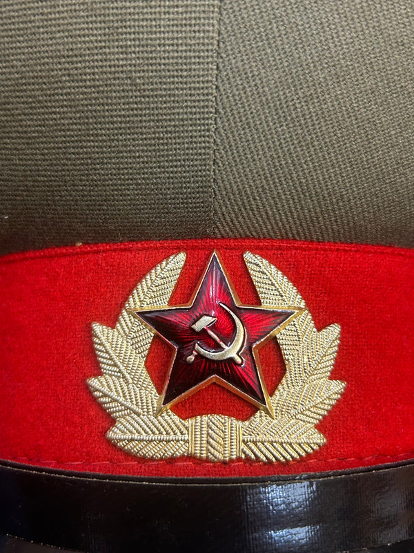 Vintage Schirmmütze UdSSR Offizier – Größe 54