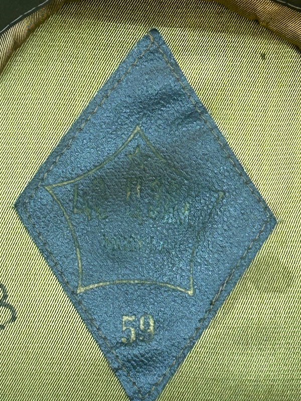 Vintage Sowjet Offiziersmütze – Größe 59