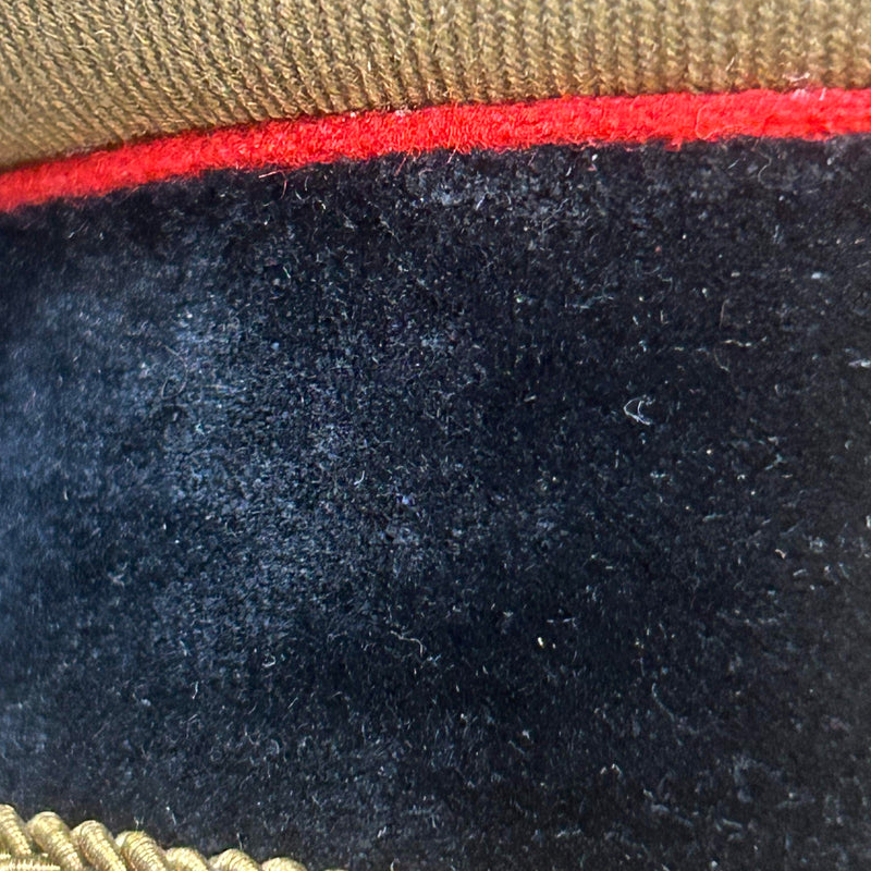 Original Sowjetische Offiziers-Schirmmütze – Größe 59
