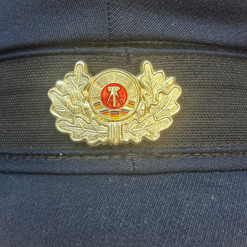 Schirmmütze NVA Offizier Blau Größe 58