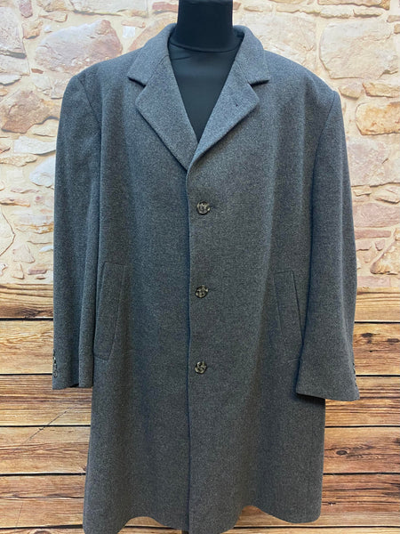 Stilvoller Vintage-Wollmantel im Peaky Blinders Stil Gr.58