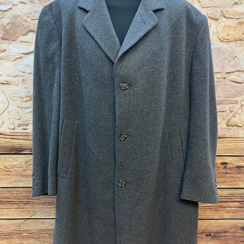 Stilvoller Vintage-Wollmantel im Peaky Blinders Stil Gr.58