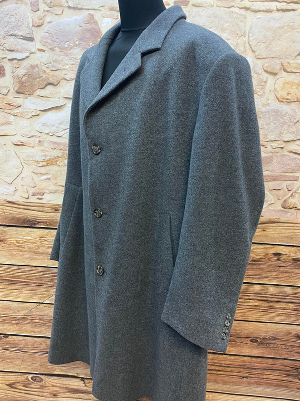 Stilvoller Vintage-Wollmantel im Peaky Blinders Stil Gr.58