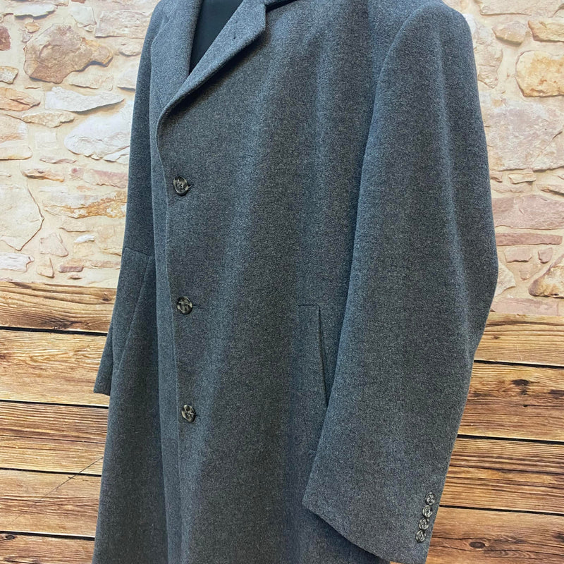 Stilvoller Vintage-Wollmantel im Peaky Blinders Stil Gr.58