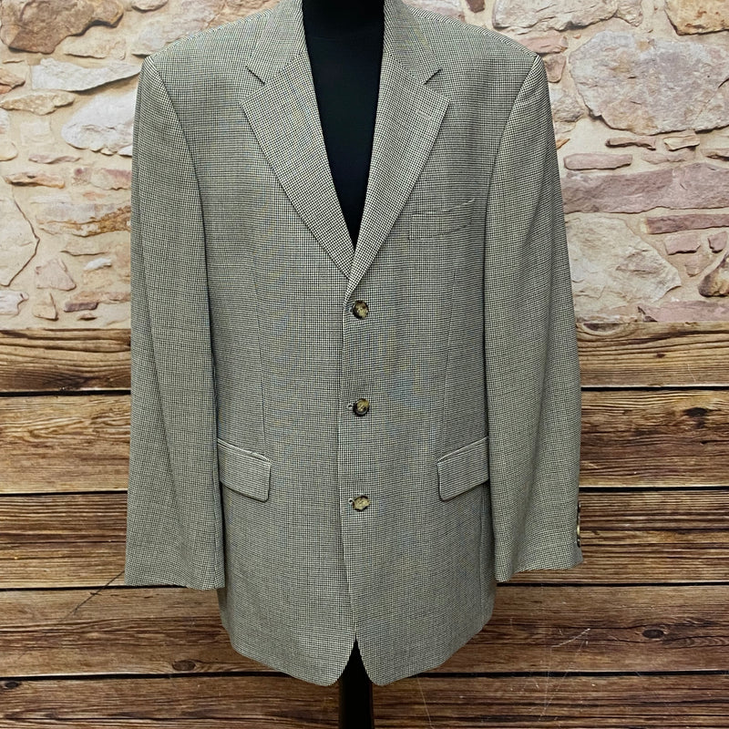 Vintagesakko für Herren, Gr.52. Pepita-Muster