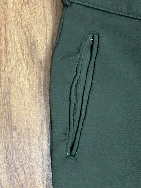 Vintage Kniebundhosen Jagd Wanderhose grün, Gr.52