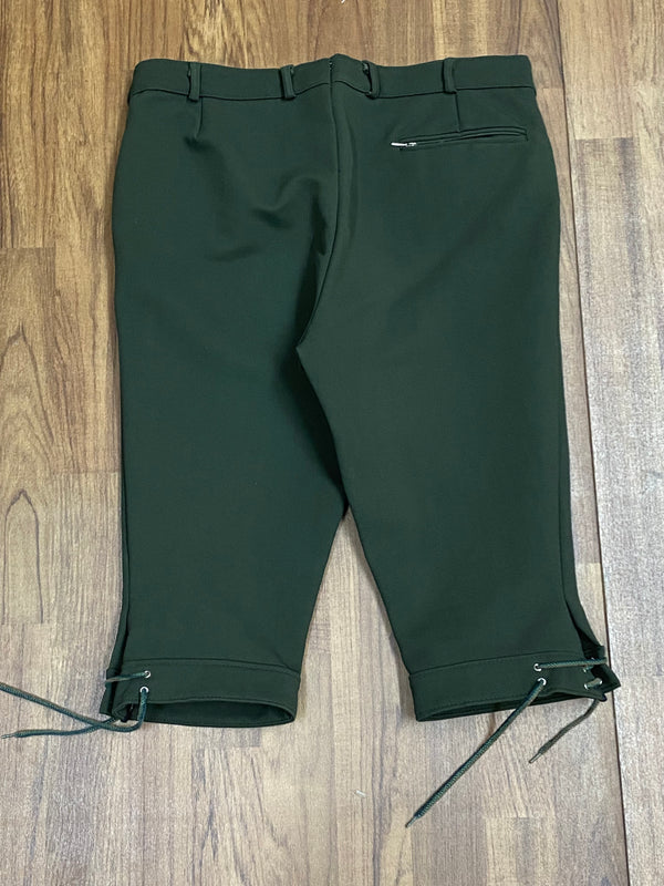 Vintage Kniebundhosen Jagd Wanderhose grün, Gr.52