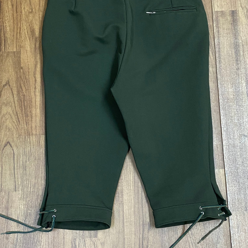 Vintage Kniebundhosen Jagd Wanderhose grün, Gr.52