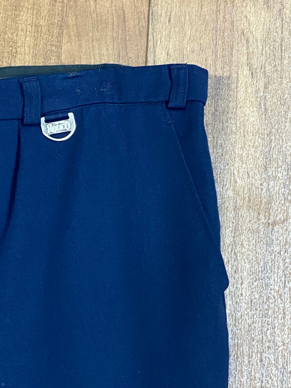 Blaue Vintage Kniebundhosen Rodeo Gr.54