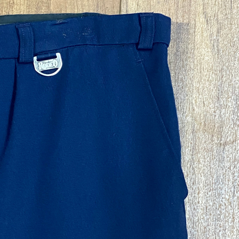 Blaue Vintage Kniebundhosen Rodeo Gr.54