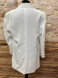 Veste longue blanche en taille 50 