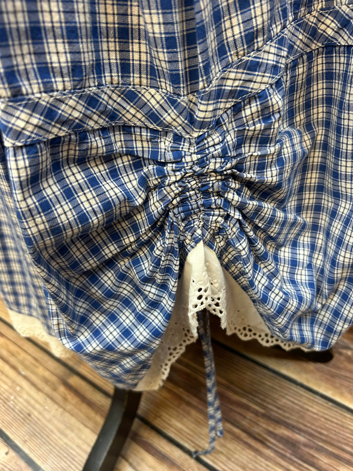 Country Charme in Blau – Komplettes Damen-Outfit Gr. 36