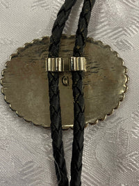 Patriotische Bolo Tie mit Adler und amerikanischer Flagge