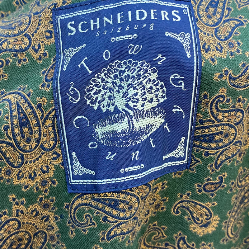 Vintage Herren Wollmantel mit Cashmere – Dunkelgrau – Schneider’s Salzburg – Größe 56