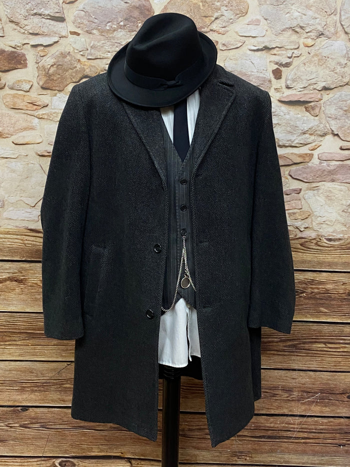 Vintage Wollmantel, Herren, Babylon Berlin Outfit Gr.50