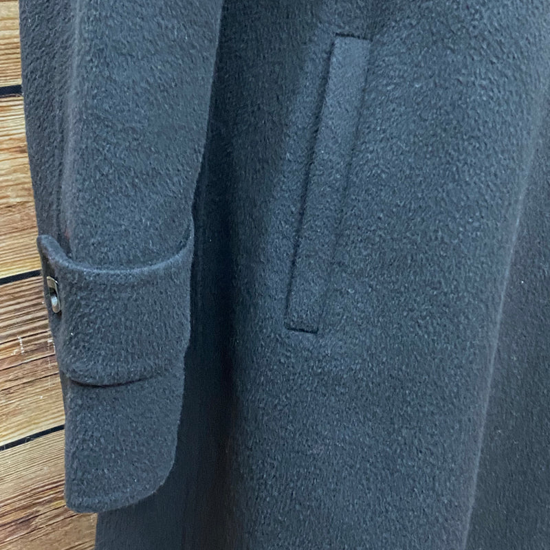 Vintage Wollmantel Mantel Damen in schwarz Gr.46
