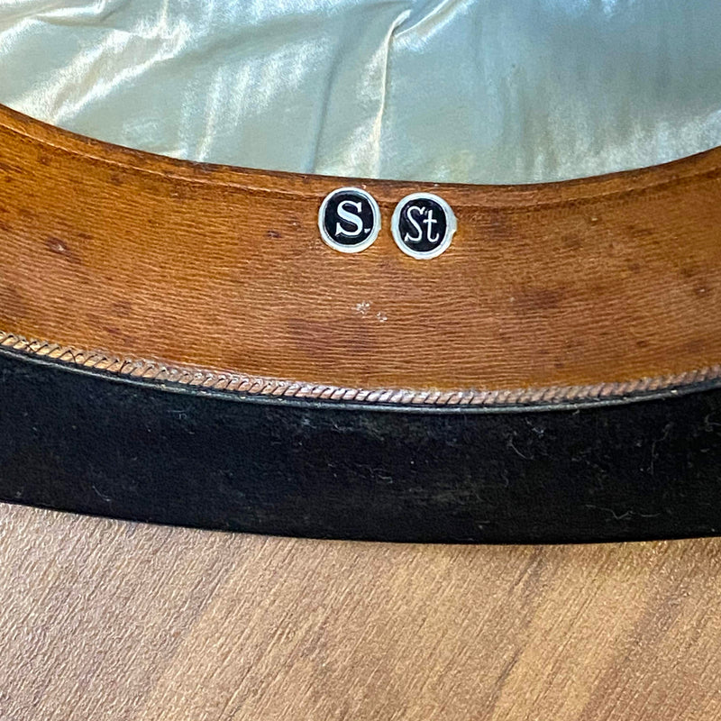 Melonenhut  –  Größe 53 – klassische schwarze Kopfbedeckung