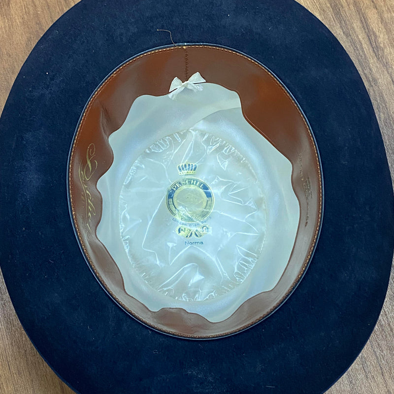 Melonenhut Herren Größe 58 – klassische Kopfbedeckung dunkelblau