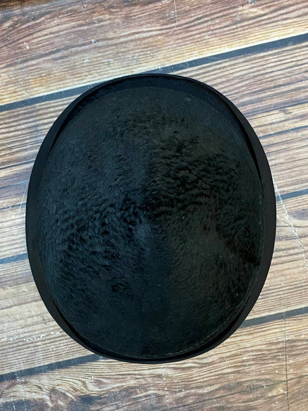 Herren-Zylinder aus Maulwurffell – klassischer Zylinder, Gr. 57